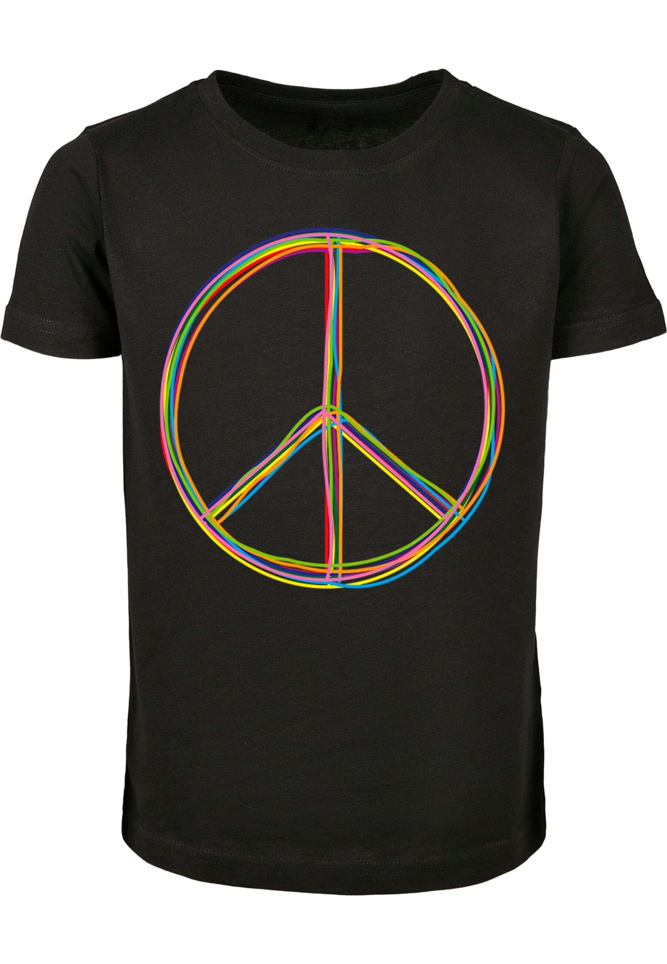 T-Shirt 'Peace' Merchcode en noir : devant