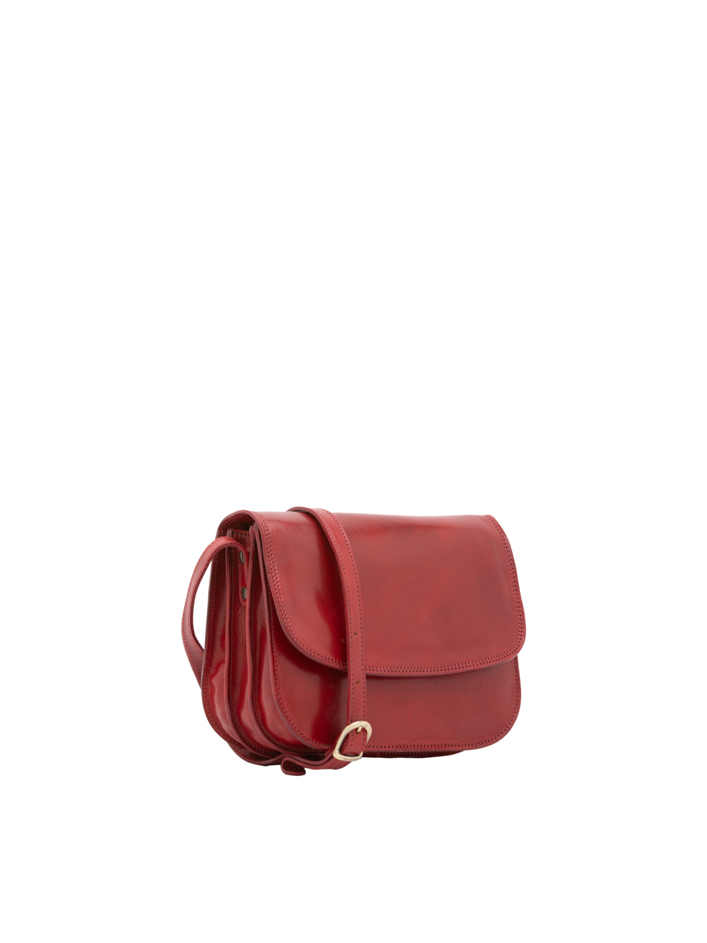 Viola Castellani Schoudertas in Rood: voorkant