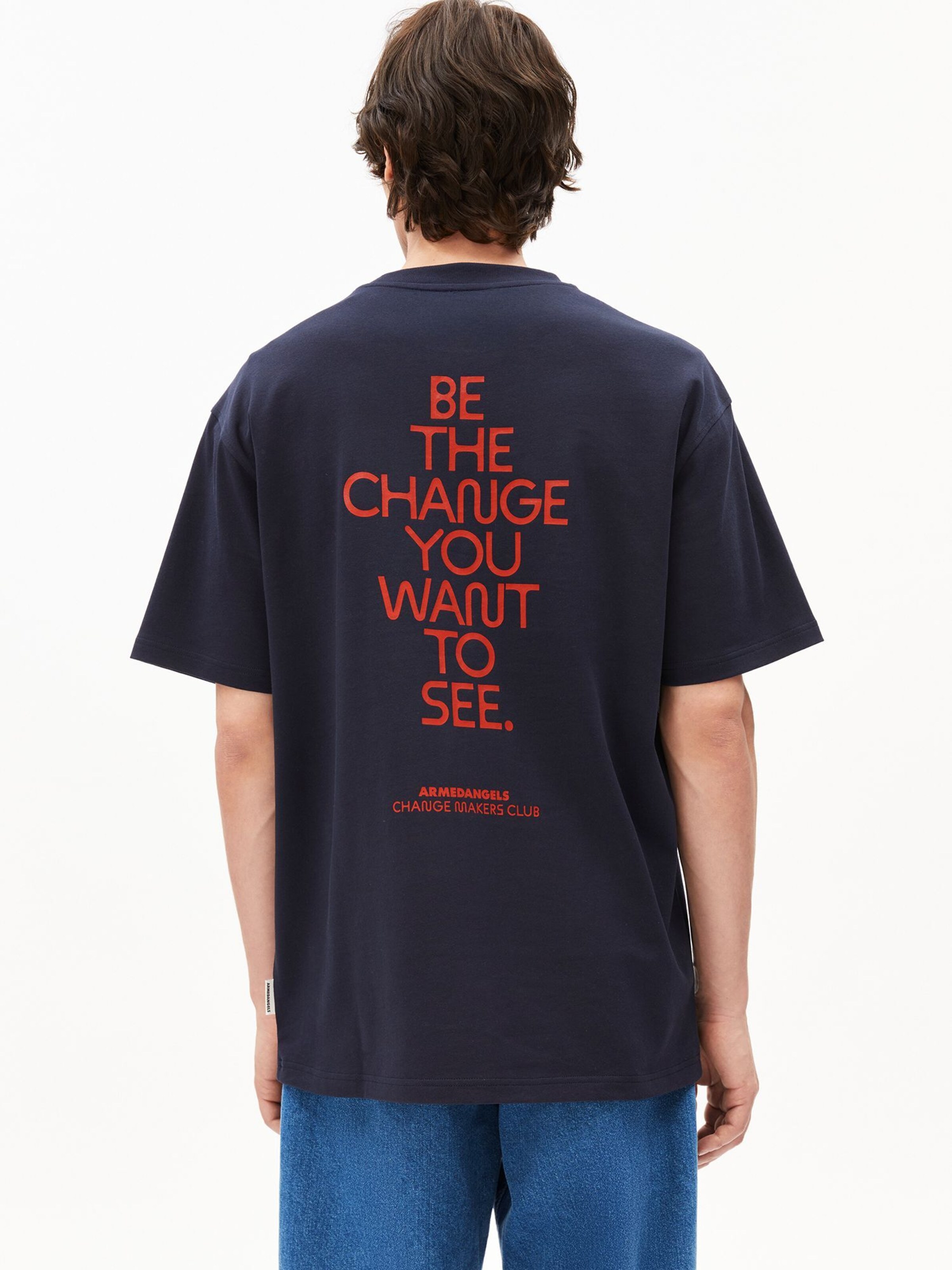 ARMEDANGELS MAARKOS CHANGES in Blau: Vorderseite