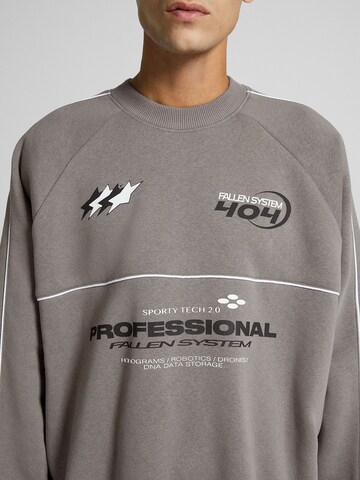 Bershka Sweatshirt in Grau
