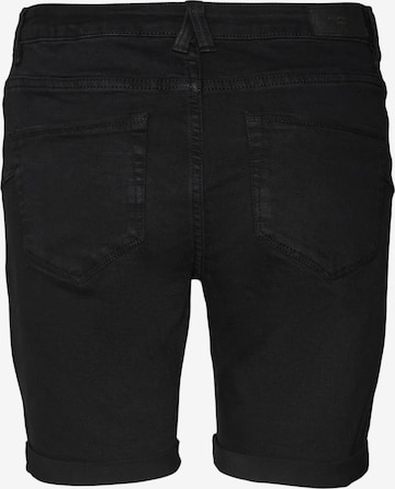 VERO MODA Regular Jeans 'LUNA' in Zwart