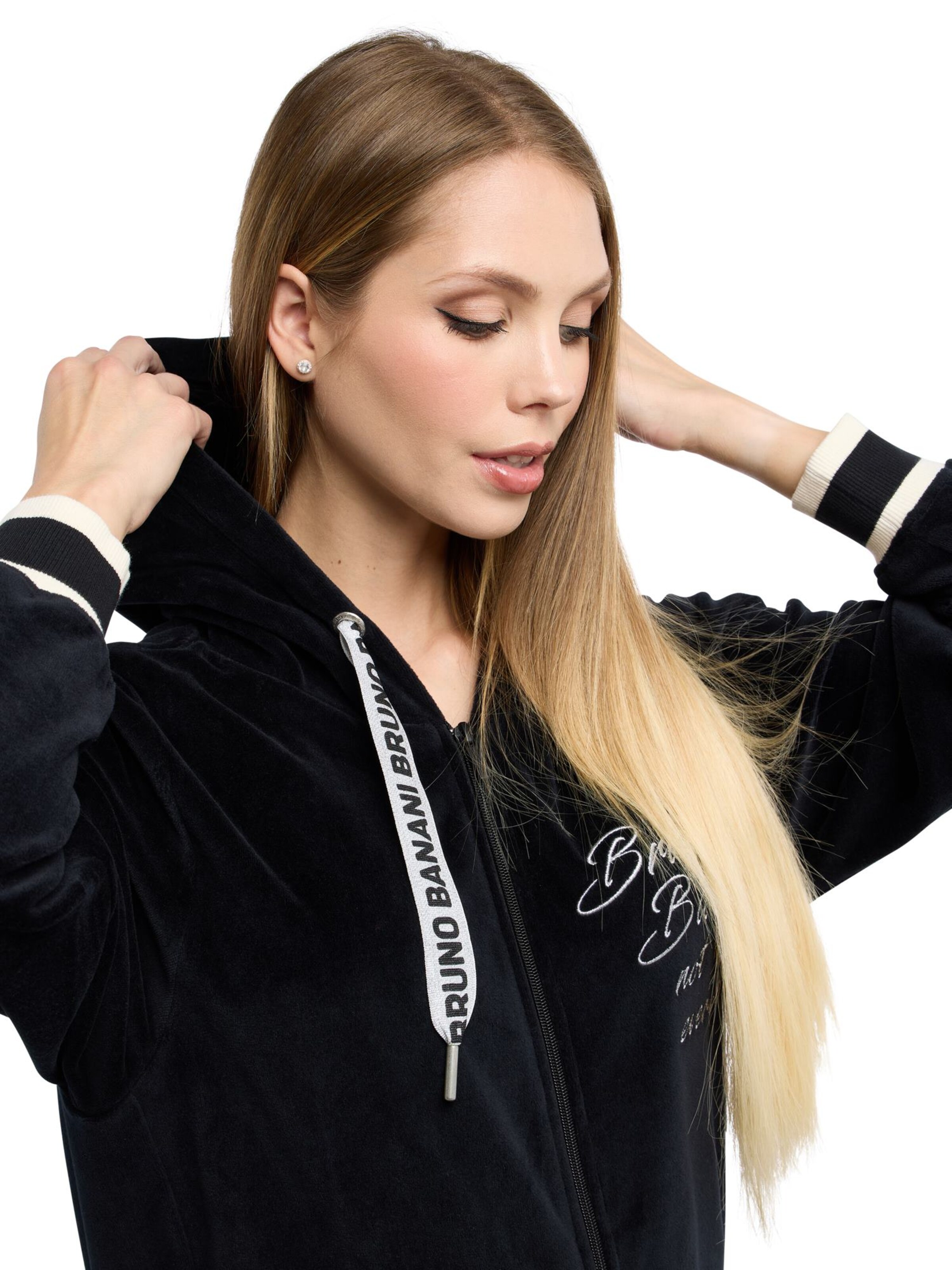 Veste de survêtement 'ELLISON' Bruno Banani en noir