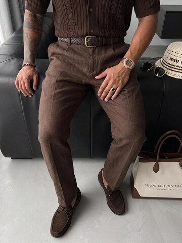 Kleidermafia Loose fit Pants in Brown