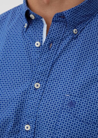 Coupe regular Chemise Marc O'Polo en bleu