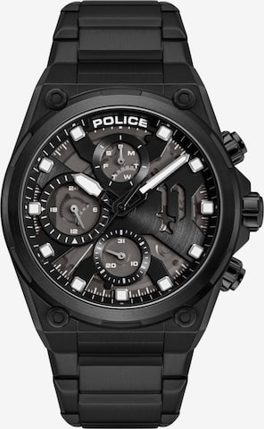 POLICE Analoog horloge 'Airflow' in Zwart: voorkant
