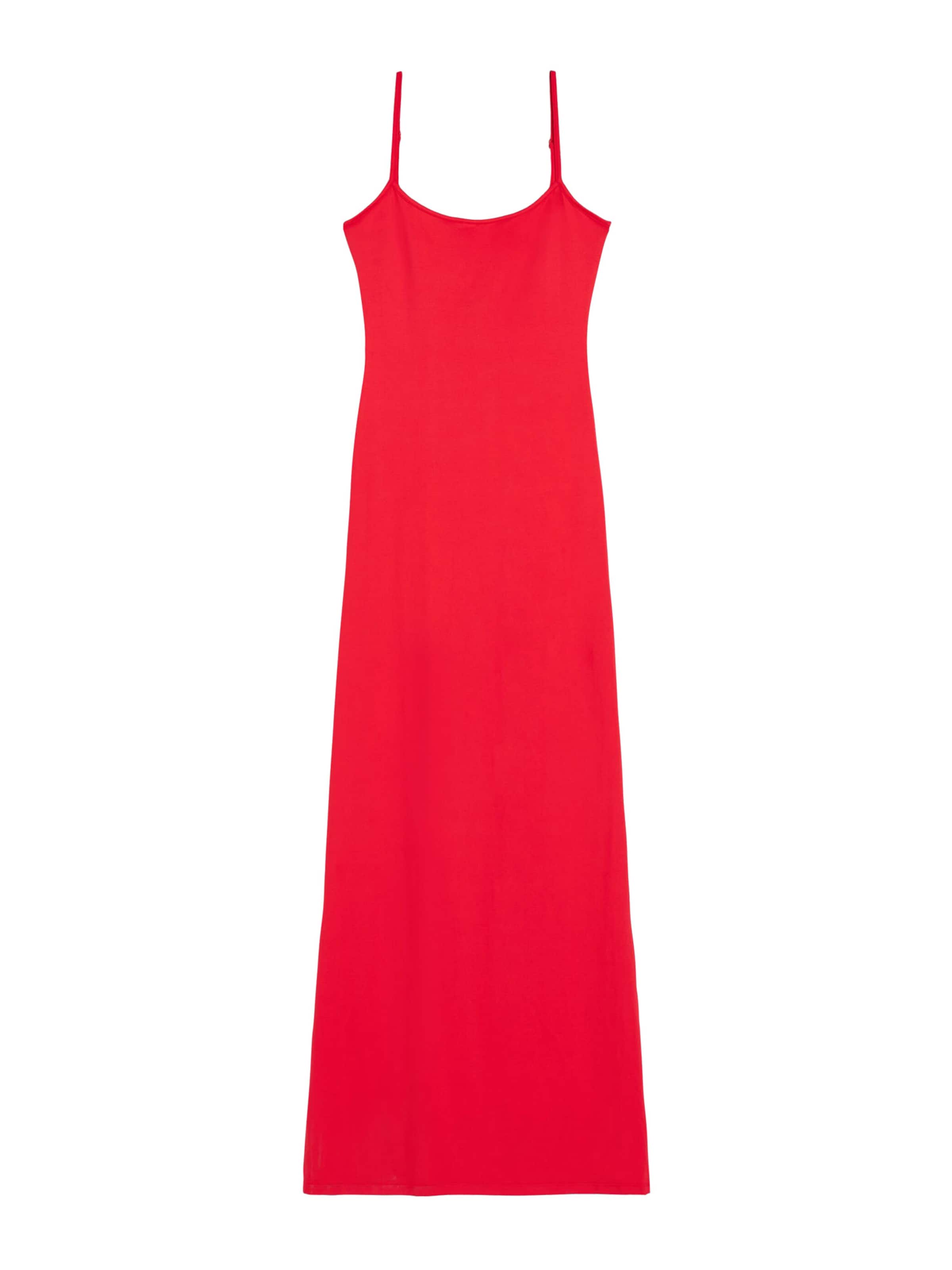 Bershka Šaty – červená: přední strana