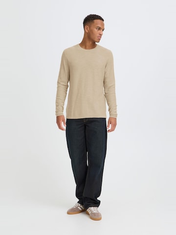BLEND Pullover 'BHAbas' in Beige