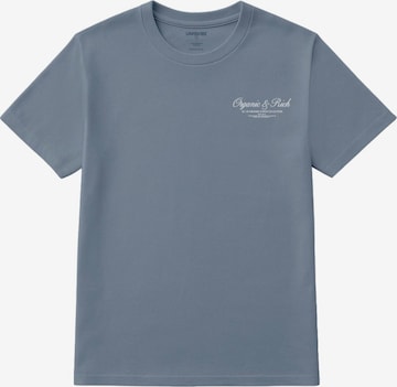 UNIQVIBE Shirt in Blauw: voorkant
