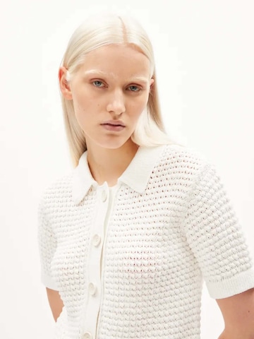 ARMEDANGELS Strickjacke in Weiß