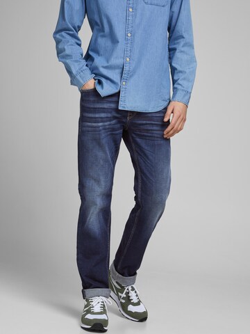 JACK & JONES Regular Jeans 'Clark' in Blauw: voorkant