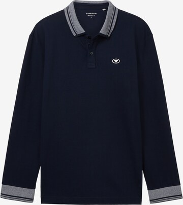 TOM TAILOR Shirt in Blue: front