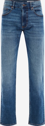 WE Fashion Regular Jeans in Blauw: voorkant