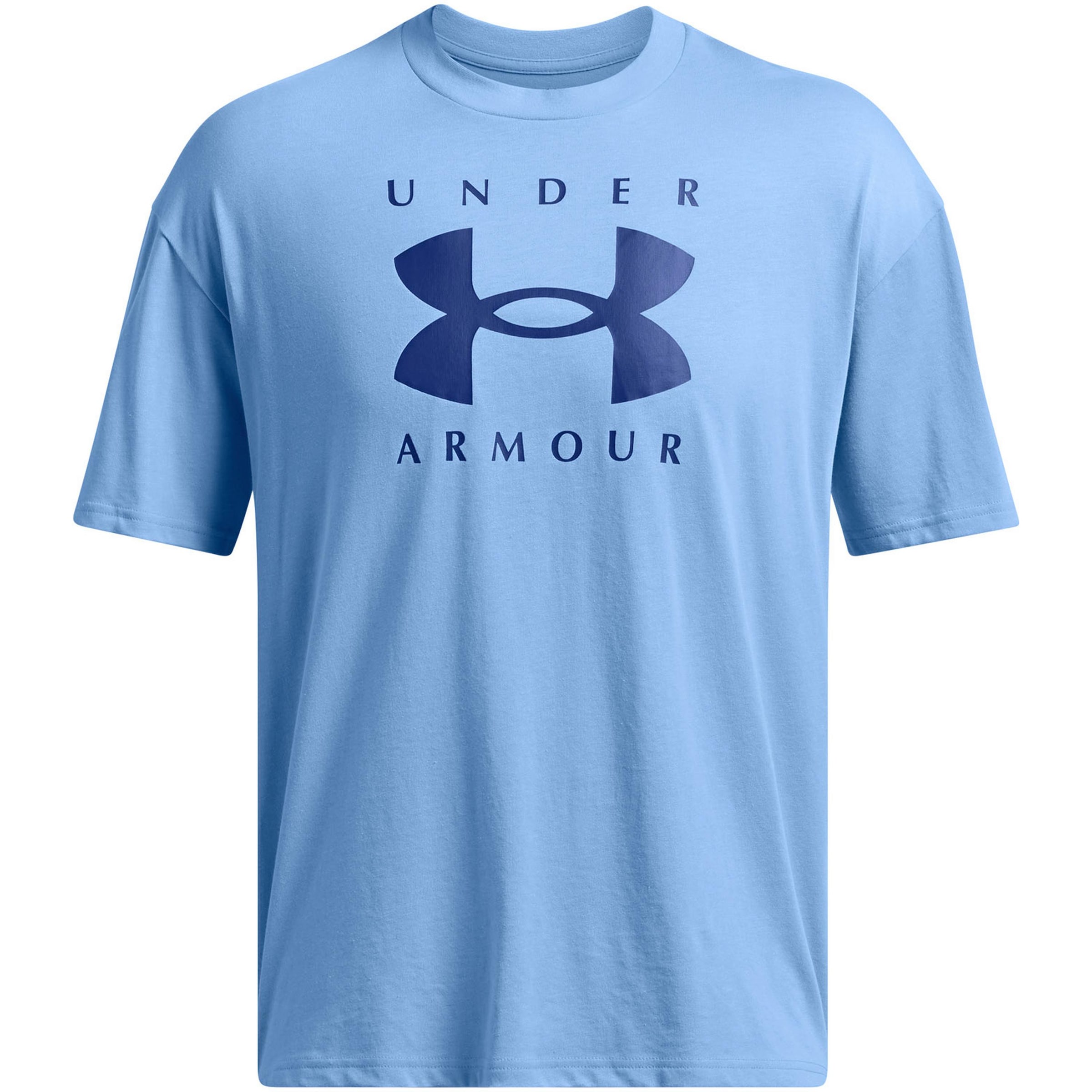 UNDER ARMOUR Sportshirt 'Os Branded' in Blau: Vorderseite
