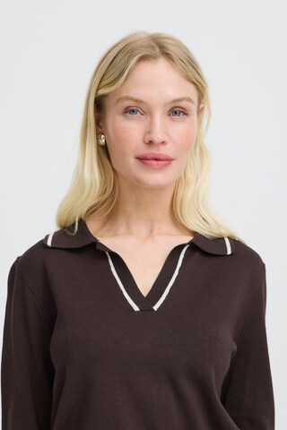 T-shirt b.young en marron