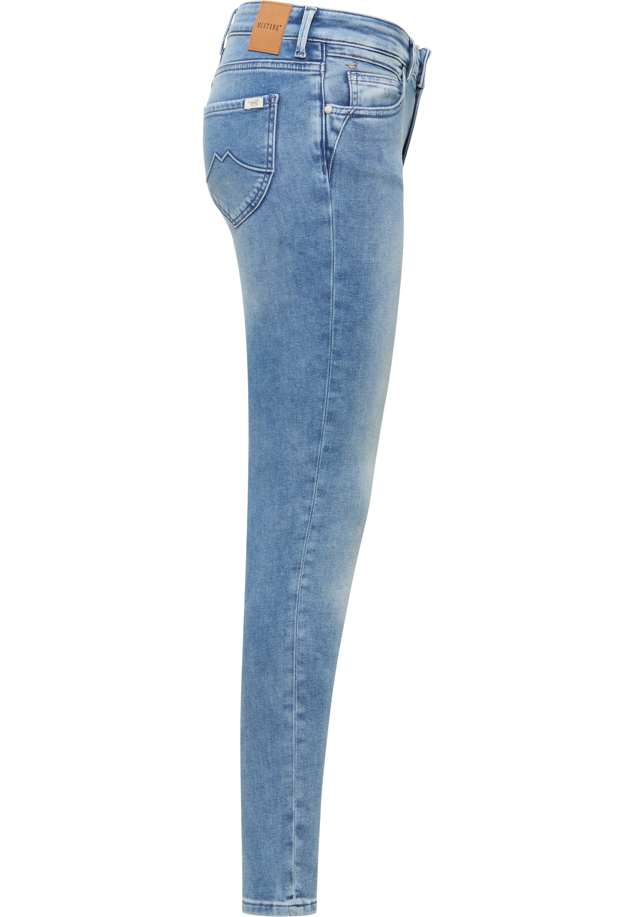 MUSTANG Skinny Jeans 'Shelby' in Blau