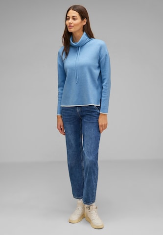 STREET ONE Pullover in Blau