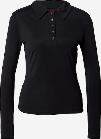 HUGOMajica 'Darosevil' - crna boja: prednji dio