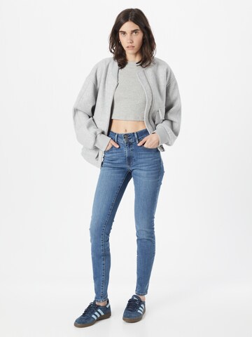 LEVI'S ® Skinny Džíny '711 Double Button' – modrá