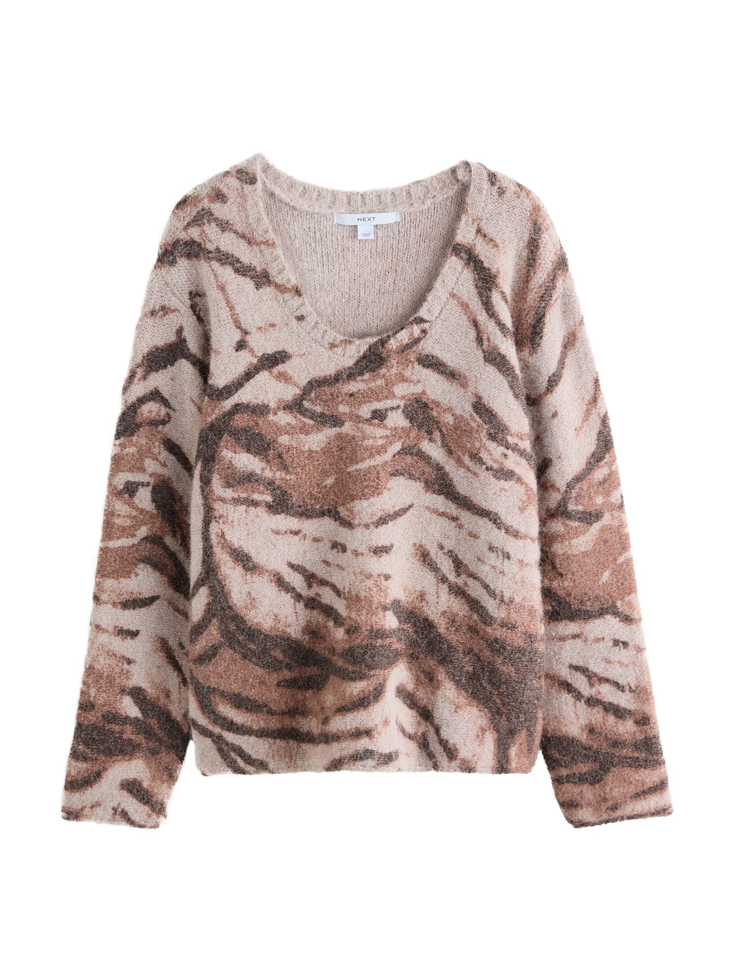 Next Pullover in Braun: Vorderseite