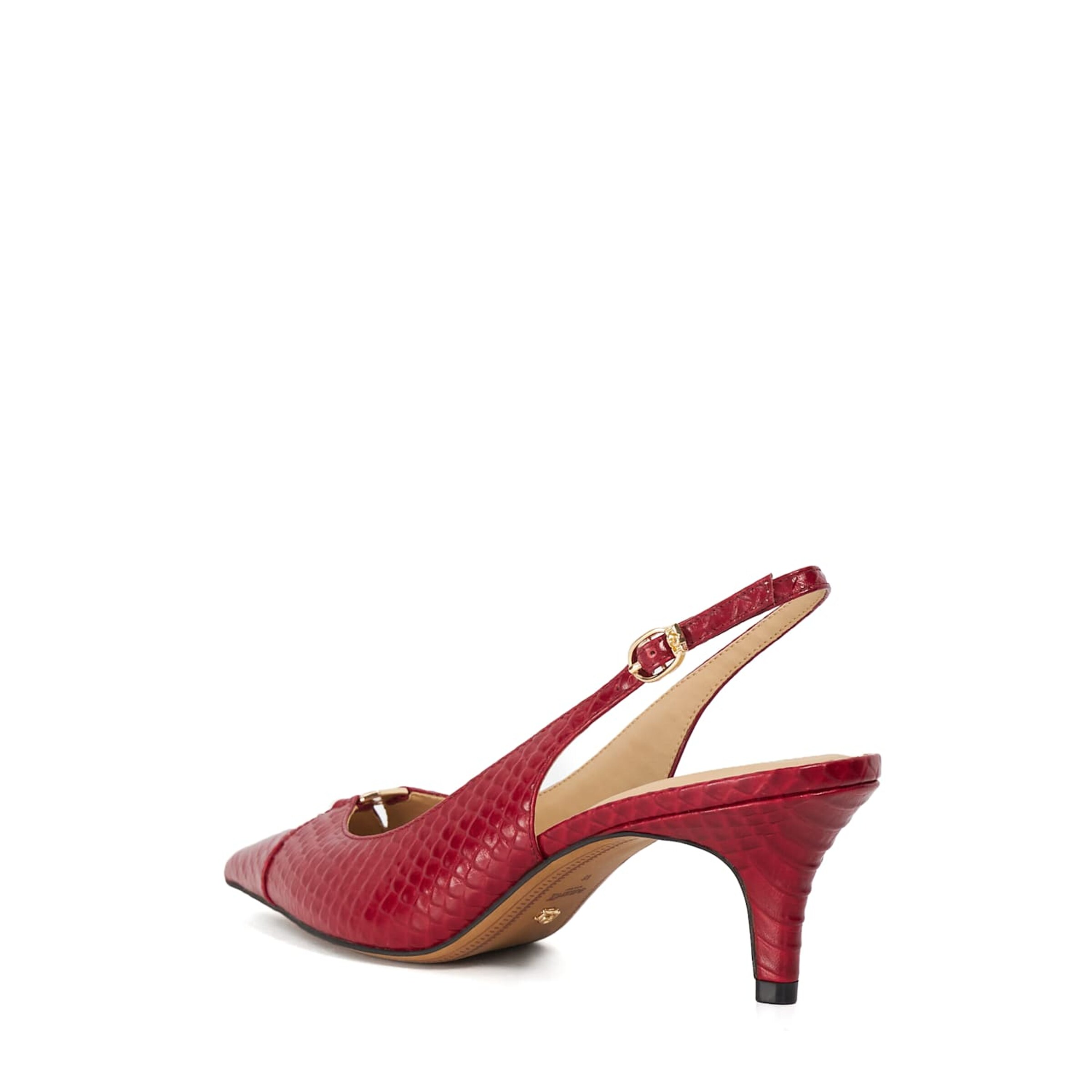 Dune LONDON Slingback Pumps 'Distinctive' in Red