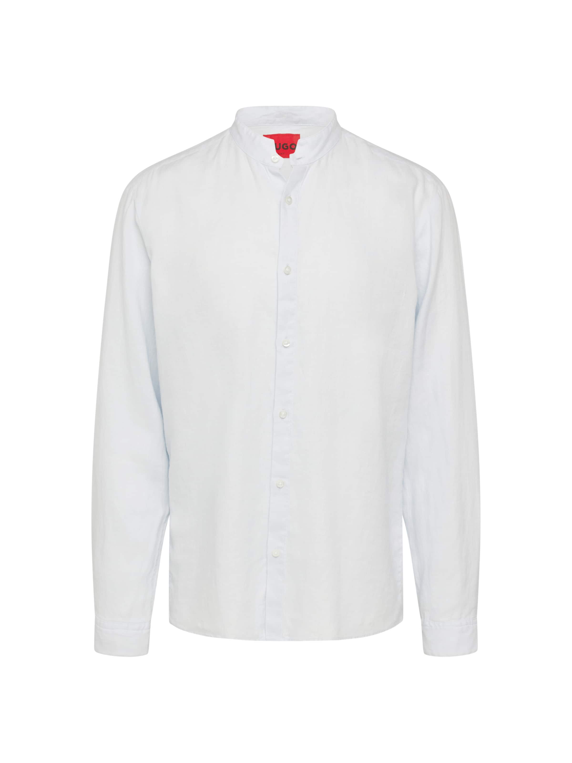 HUGO Regular fit Button Up Shirt 'Elvory' in Blue: front