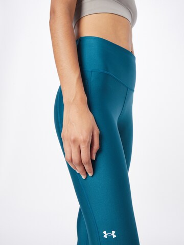 UNDER ARMOUR Skinny Sportovní kalhoty – modrá