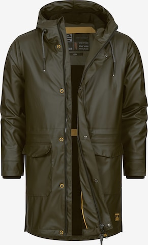 Manteau mi-saison 'INTommy' INDICODE JEANS en vert : devant