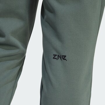 ADIDAS SPORTSWEAR Tapered Workout Pants 'Z.N.E.' in Green