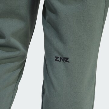 ADIDAS SPORTSWEAR Tapered Sportbroek 'Z.N.E.' in Groen