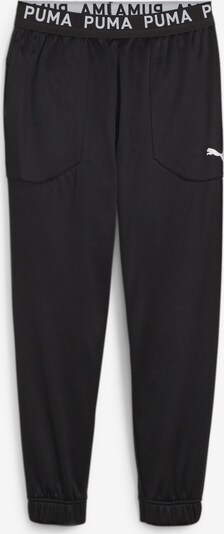 PUMA Workout Pants in Black / White, Item view