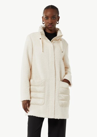 Cappotto di mezza stagione di COMMA in beige: frontale