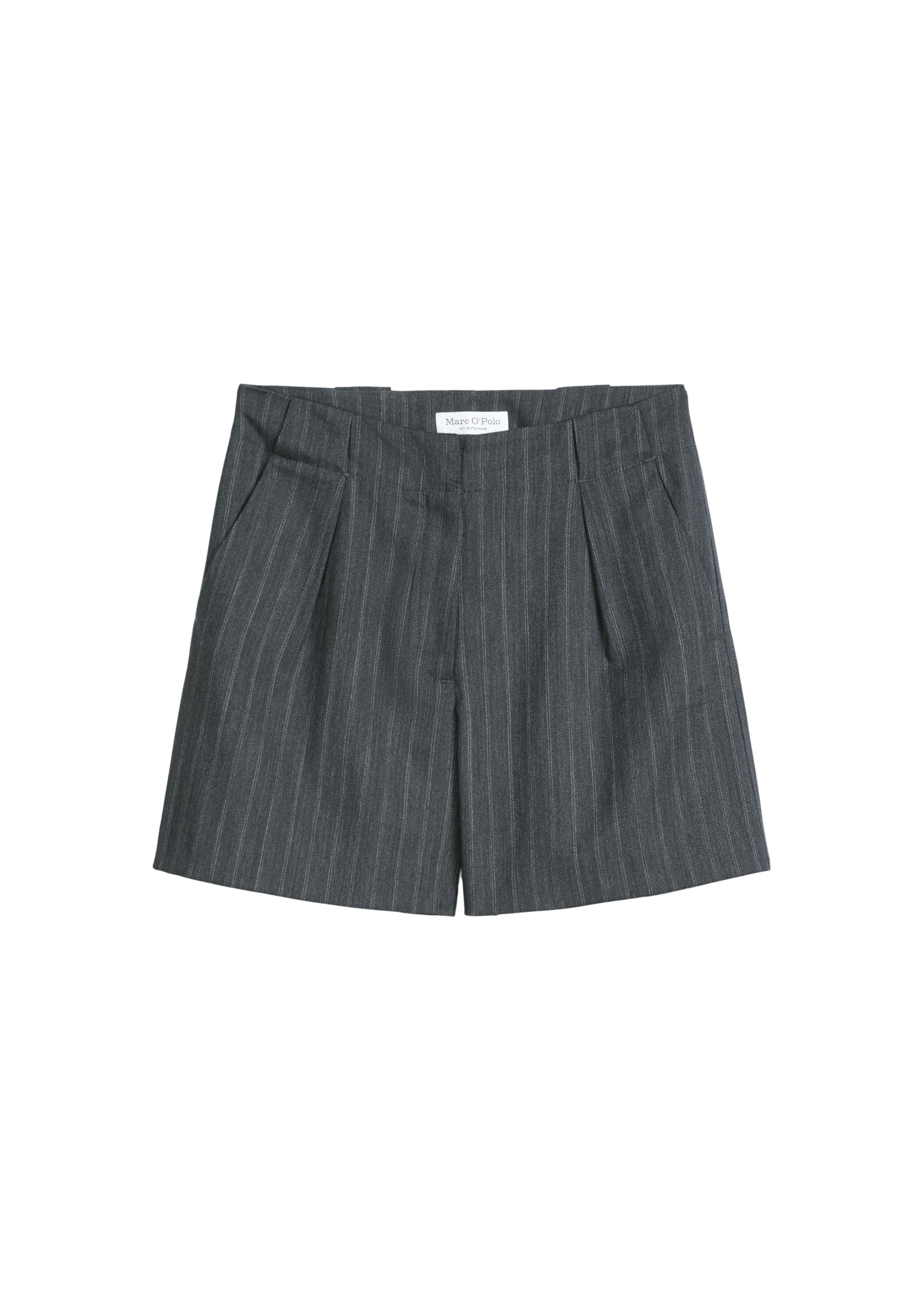 Marc O'Polo Regular Broek in Grijs: voorkant
