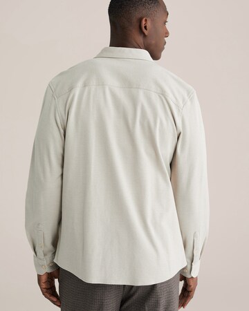 WE Fashion Comfort Fit Skjorta i beige