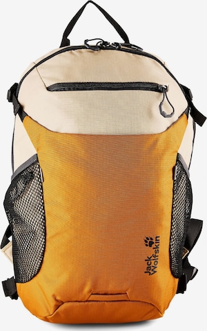 Zaino sportivo 'Velocity' di JACK WOLFSKIN in giallo: frontale