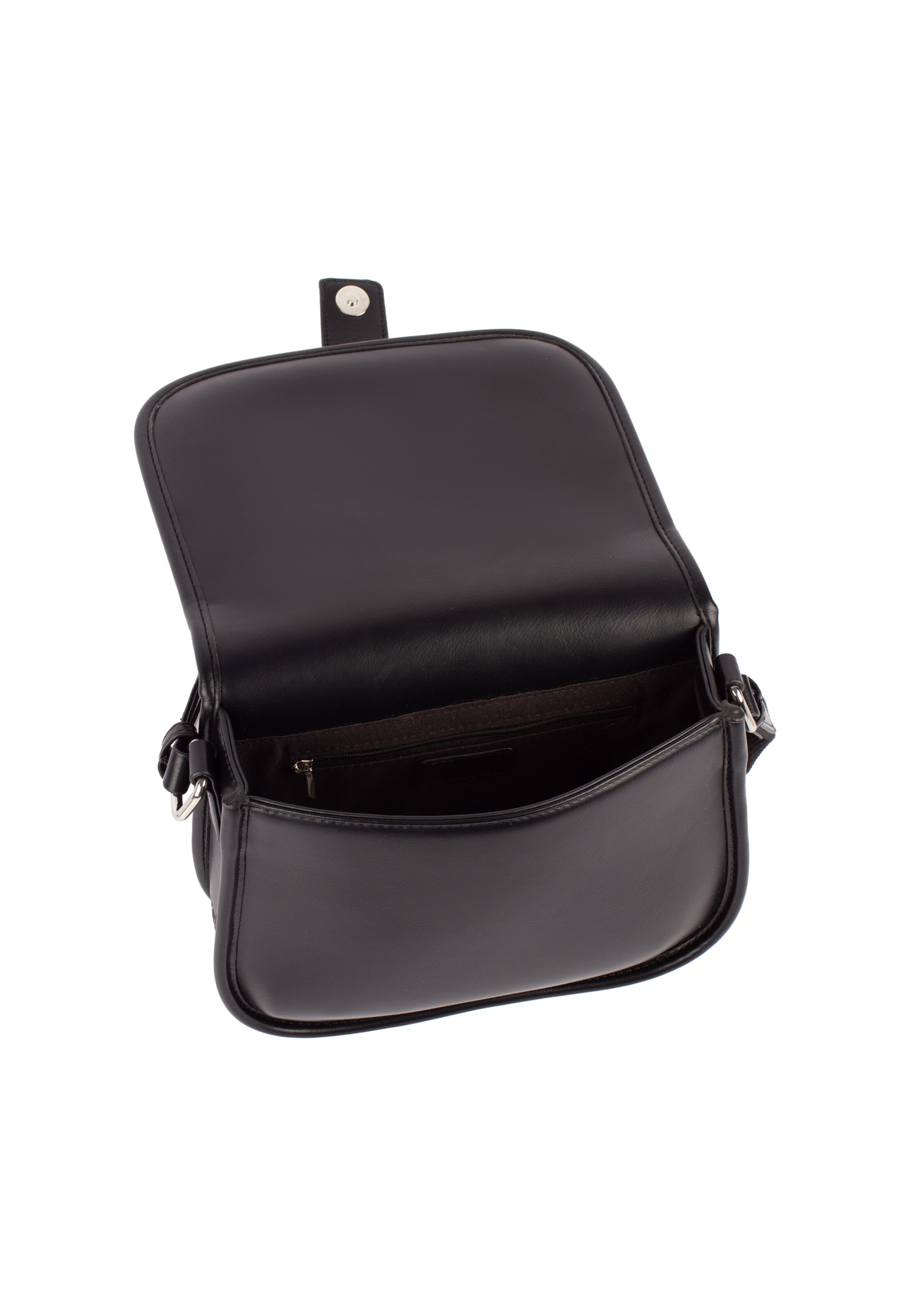 Geantă de umăr de la usha BLUE LABEL pe negru