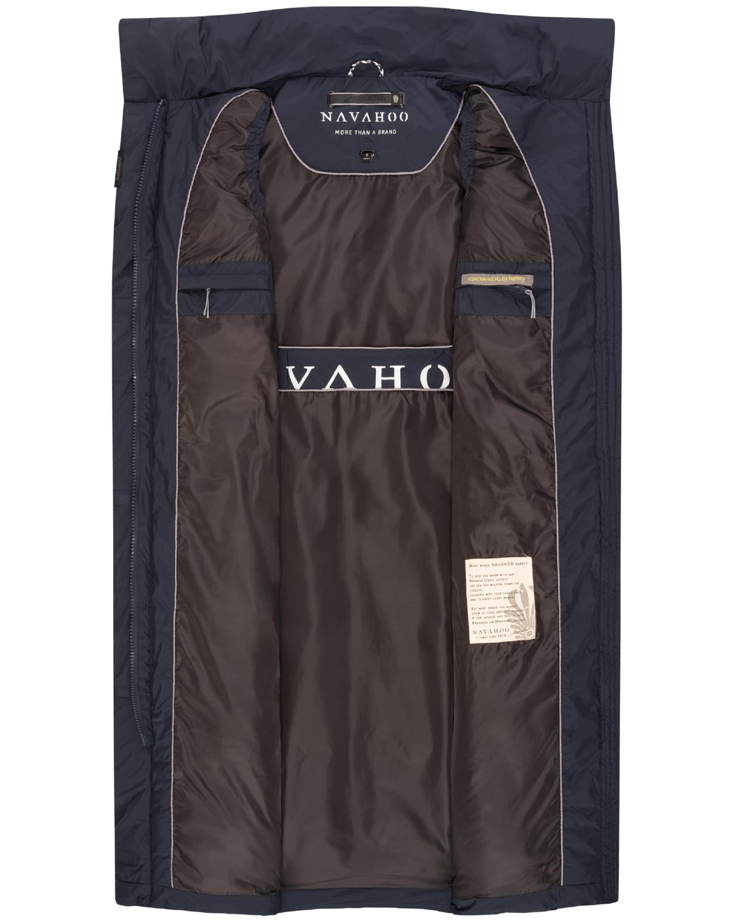 NAVAHOO Weste 'Abendlied XIV' in Blau