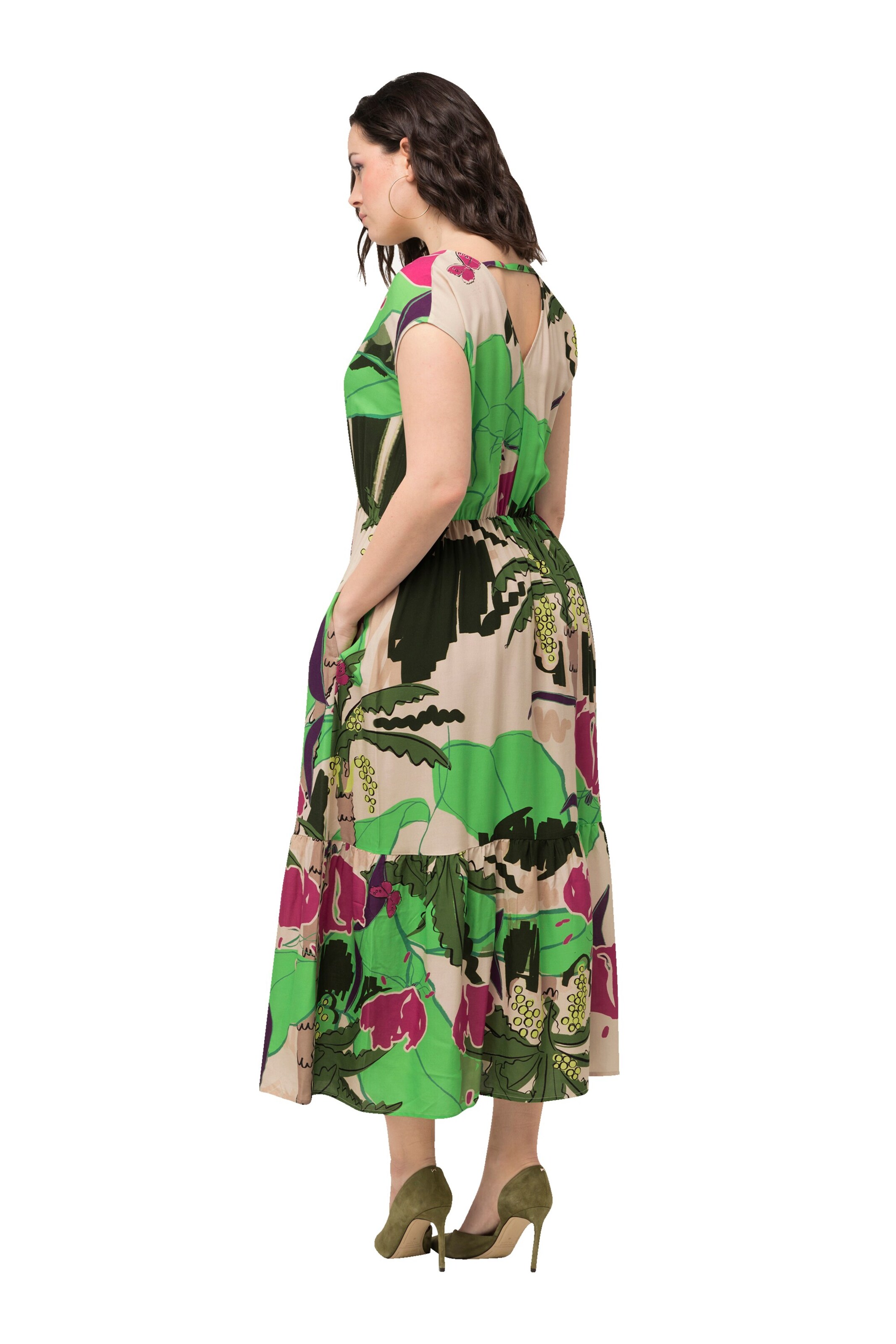 Ulla Popken Dress in Mixed colours