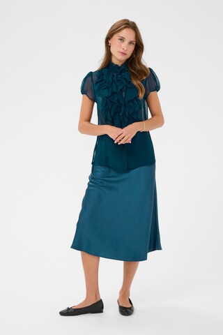 SAINT TROPEZ Bluse 'SZLilja' in Grün