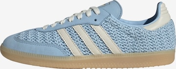 Sneaker bassa 'Samba' di ADIDAS ORIGINALS in blu: frontale