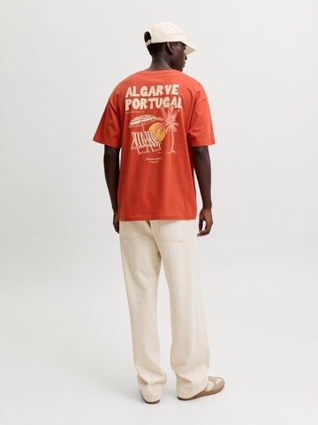 JACK & JONES T-Shirt in Orange: Vorderseite