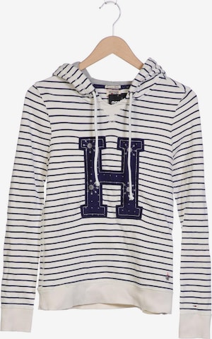 Tommy Jeans Sweatshirt & Zip-Up Hoodie in XS in White: front
