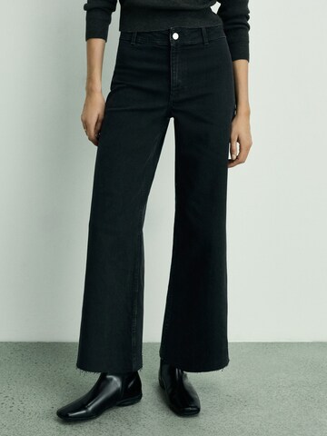 MANGO Regular Jeans 'CATHERIN' in Black: front