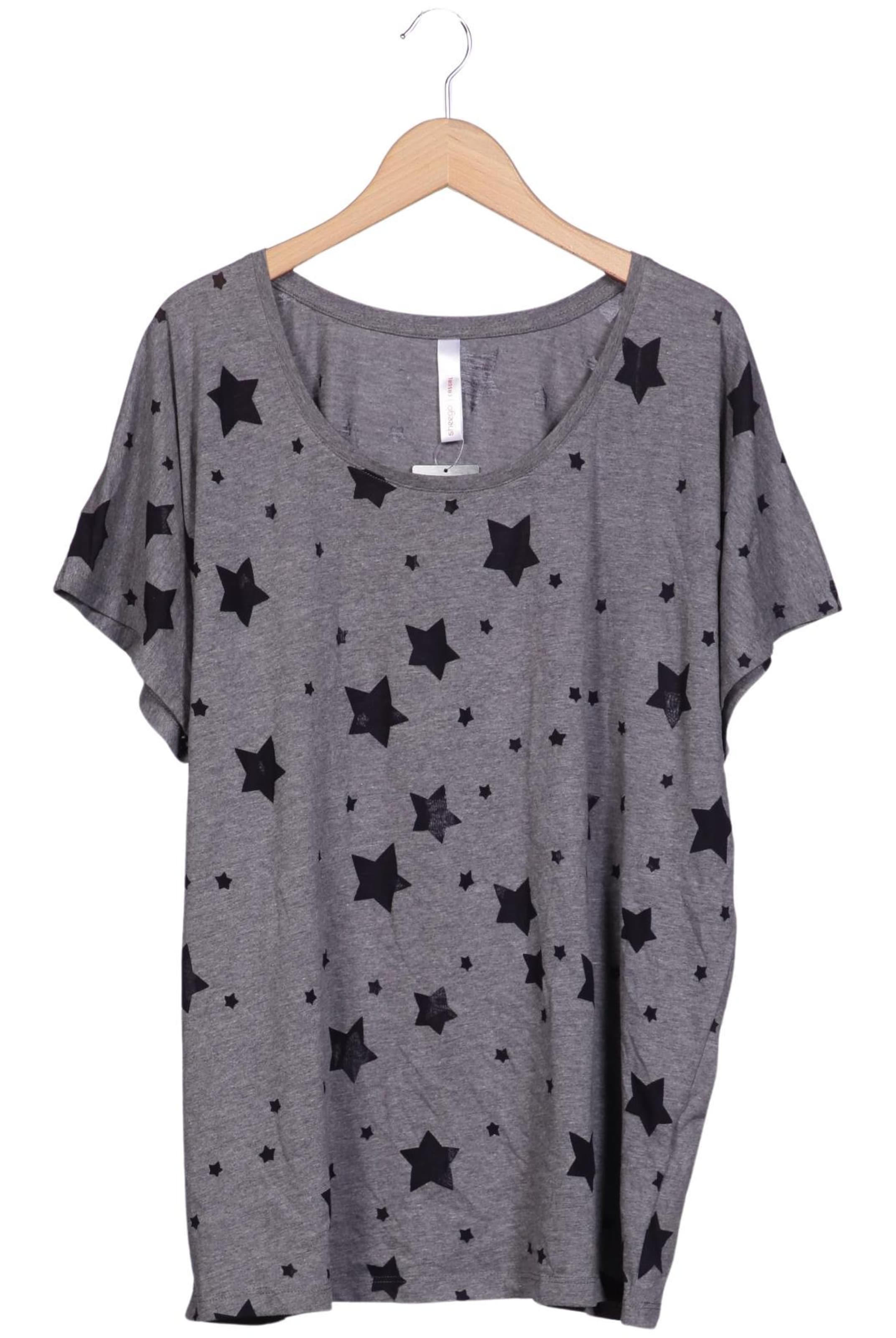 SHEEGO T-Shirt 4XL in Grau: Vorderseite