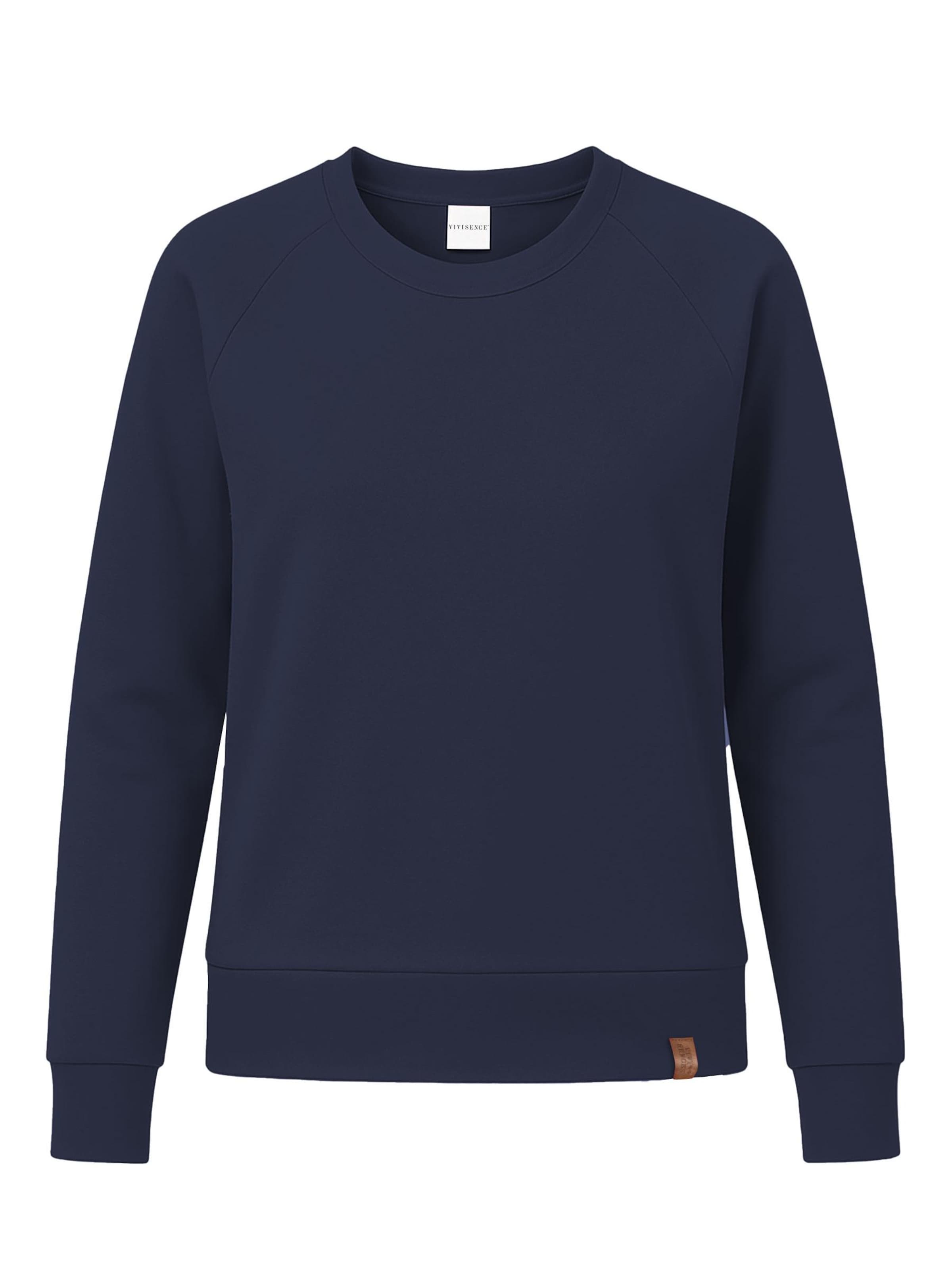 Vivisence Sweatshirt '9004' in Blauw: voorkant