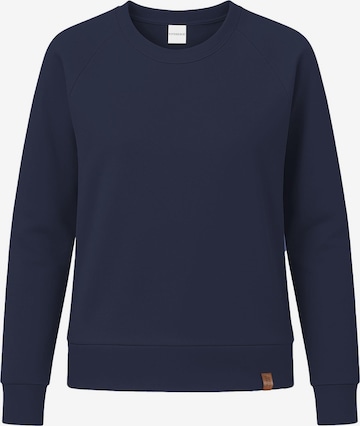 Sweat-shirt '9004' Vivisence en bleu : devant