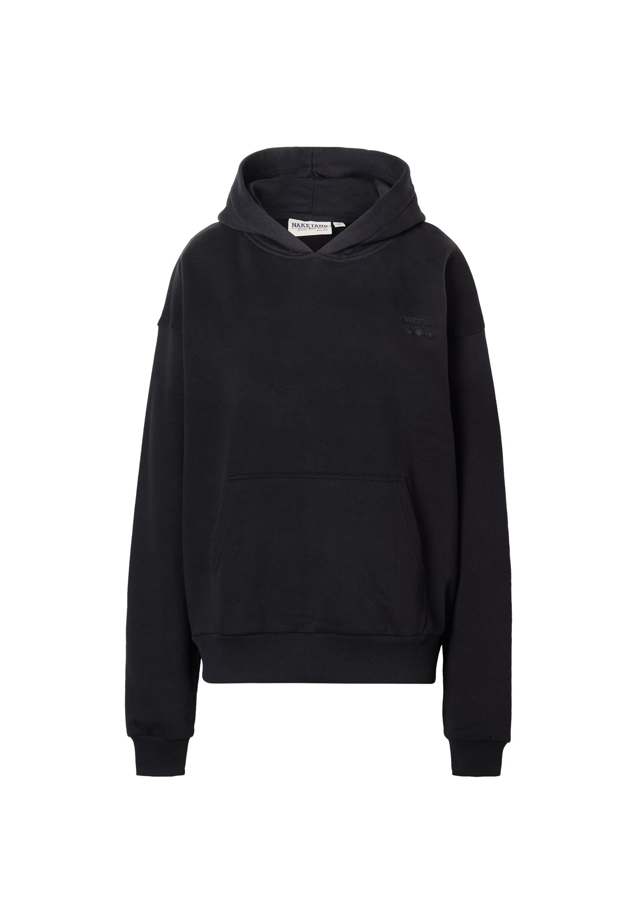 naketano Sweatshirt in Black: front