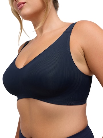 cfab Pienentävät Pienentävät rintaliivit 'Rib Comfort Minimizer BH' värissä sininen