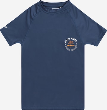 Brunotti Kids - Camiseta funcional en azul: frente