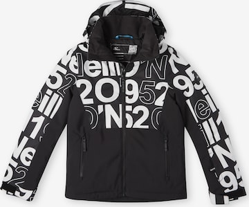 O'NEILL Outdoor jacket 'Lite Aop' in Black: front