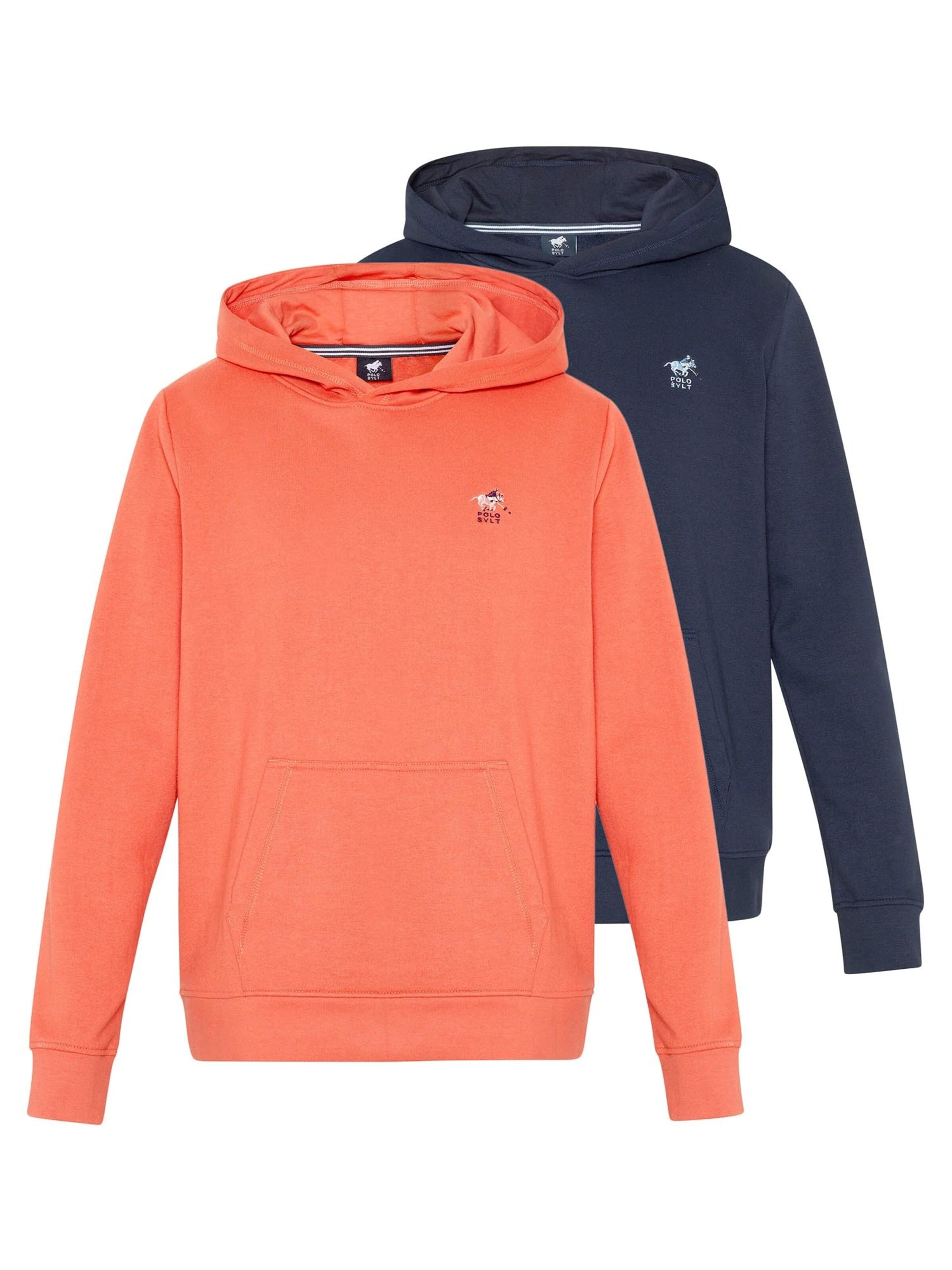 Polo Sylt Sweatshirt 'Basic' in Orange: front